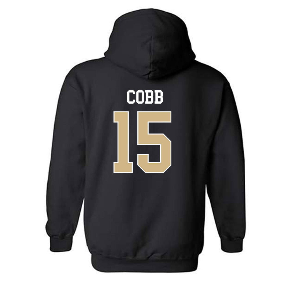 Purdue - NCAA Football : Vi'Naz Cobb - Classic Shersey Hooded Sweatshirt-1