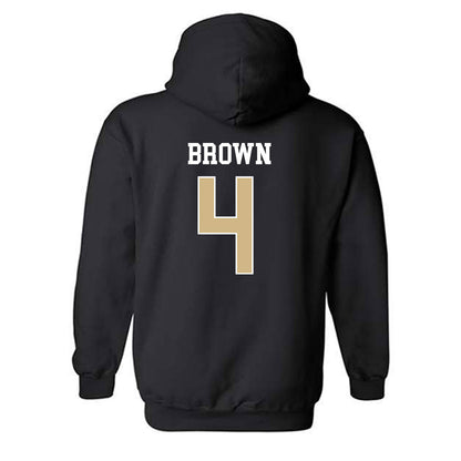 Purdue - NCAA Football : Kam Brown - Classic Shersey Hooded Sweatshirt