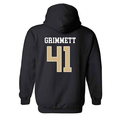 Purdue - NCAA Football : Jon Grimmett - Classic Shersey Hooded Sweatshirt-1