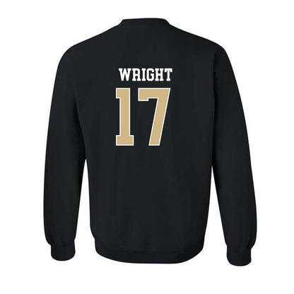 Purdue - NCAA Football : Traveon Wright - Classic Shersey Crewneck Sweatshirt-1