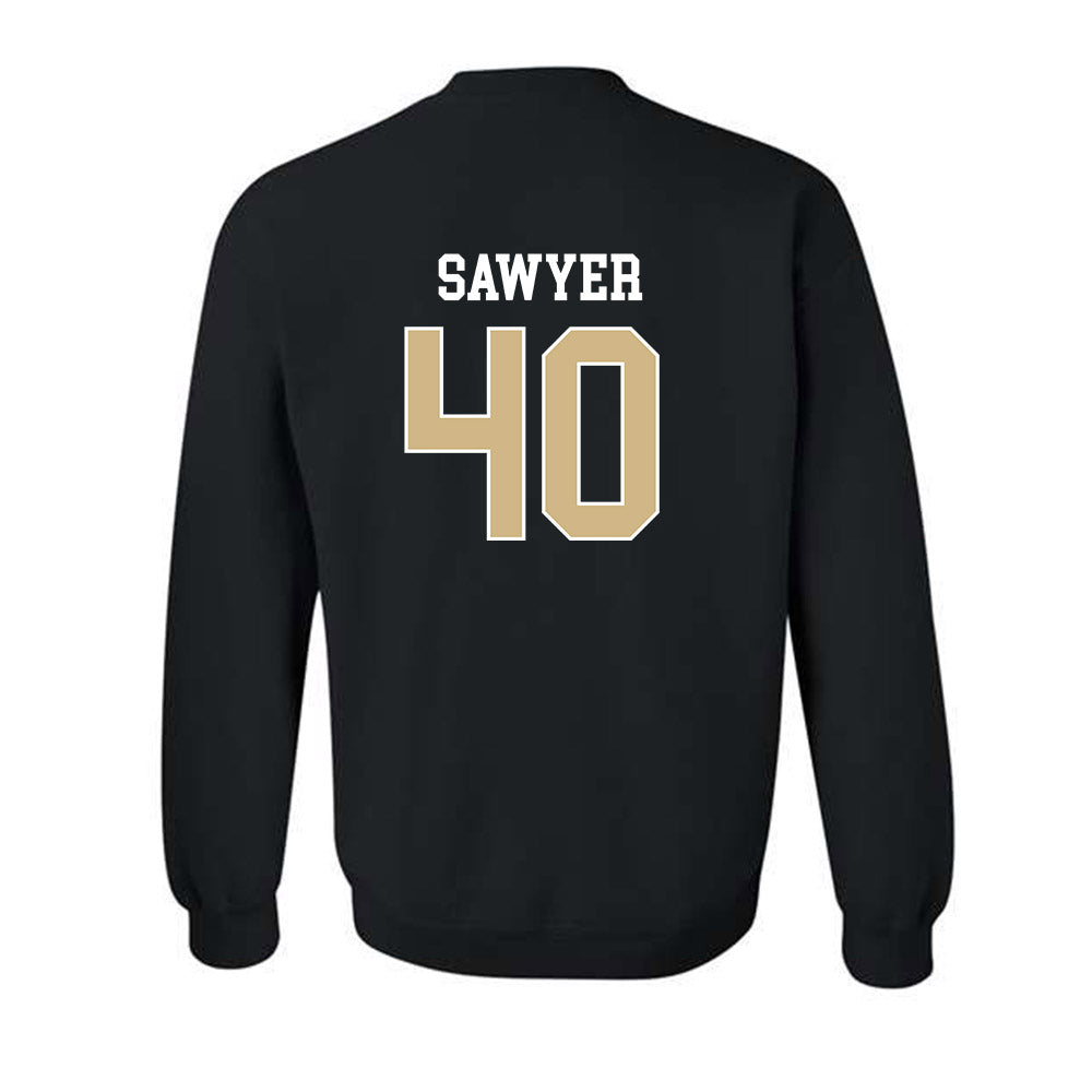 Purdue - NCAA Baseball : Barron Sawyer - Classic Shersey Crewneck Sweatshirt-1