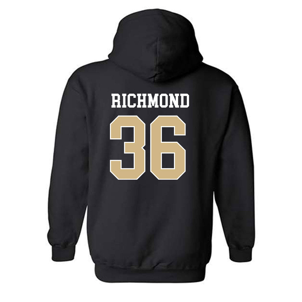 Purdue - NCAA Football : Kaleb Richmond - Classic Shersey Hooded Sweatshirt-1
