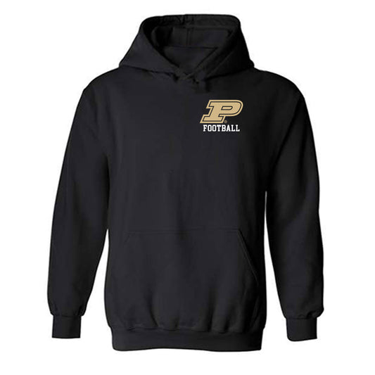 Purdue - NCAA Football : Denylon Morrissette - Classic Shersey Hooded Sweatshirt-0