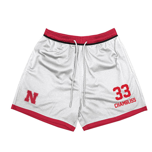 Nebraska - NCAA Football : Owen Chambliss - Shorts-0