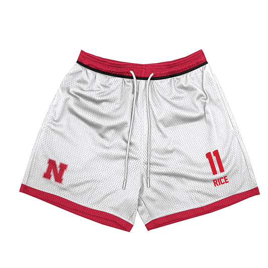 Nebraska - NCAA Men's Basketball : Eli Rice - Shorts