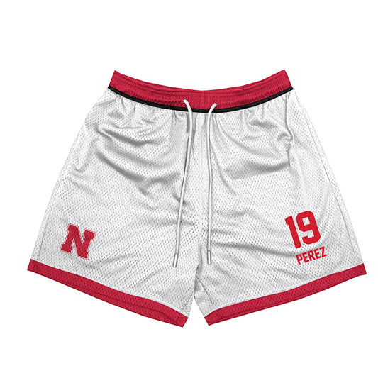 Nebraska - NCAA Women's Soccer : Kianna Perez - Shorts-0