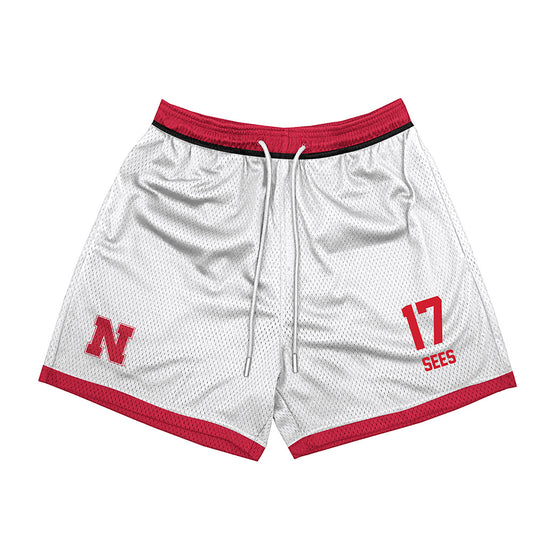 Nebraska - NCAA Women's Soccer : Jo Sees - Shorts-0
