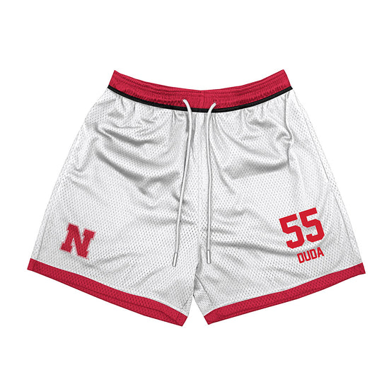 Nebraska - NCAA Football : Ethan Duda - Shorts-0