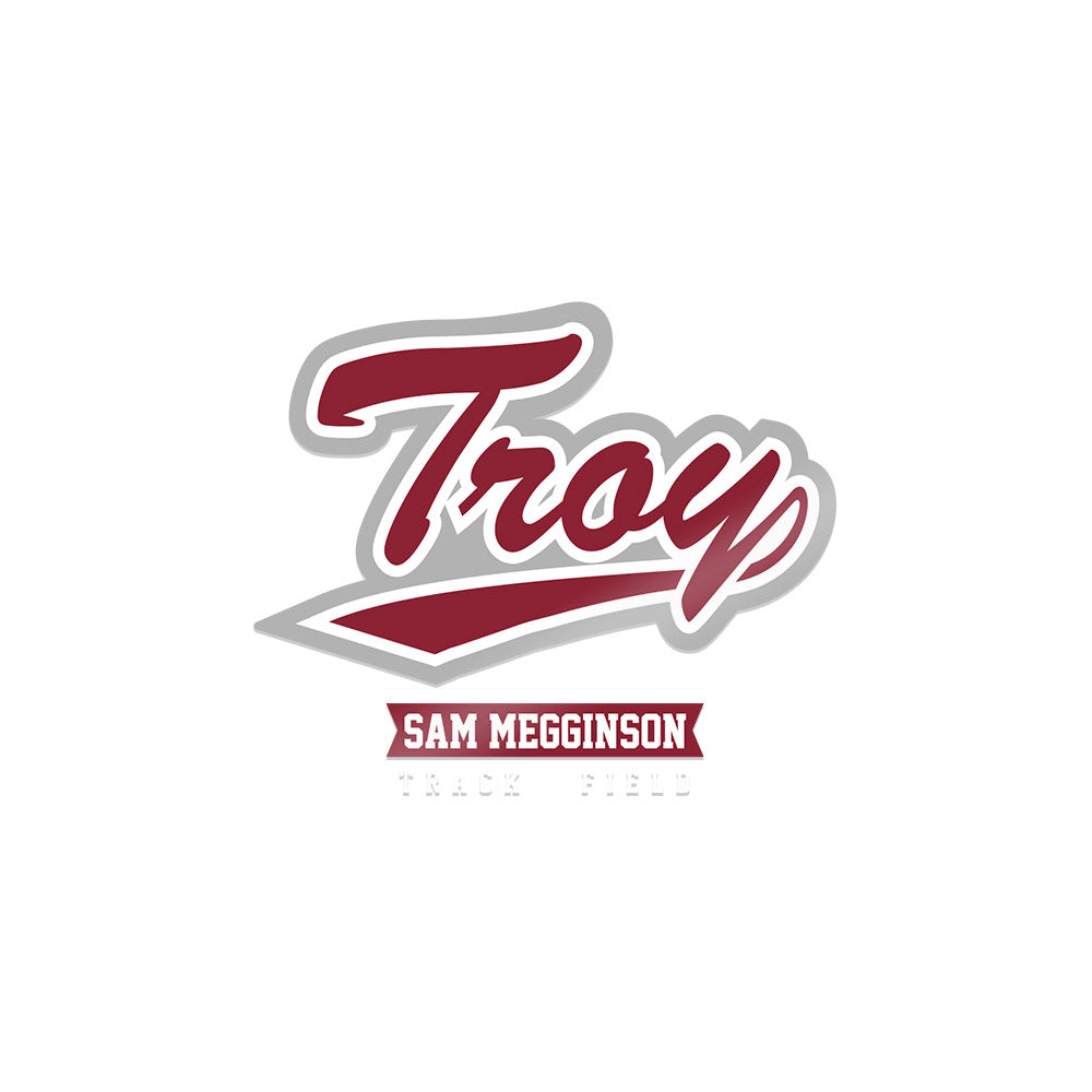 Troy - NCAA Men's Track & Field : Sam Megginson - Sticker-0