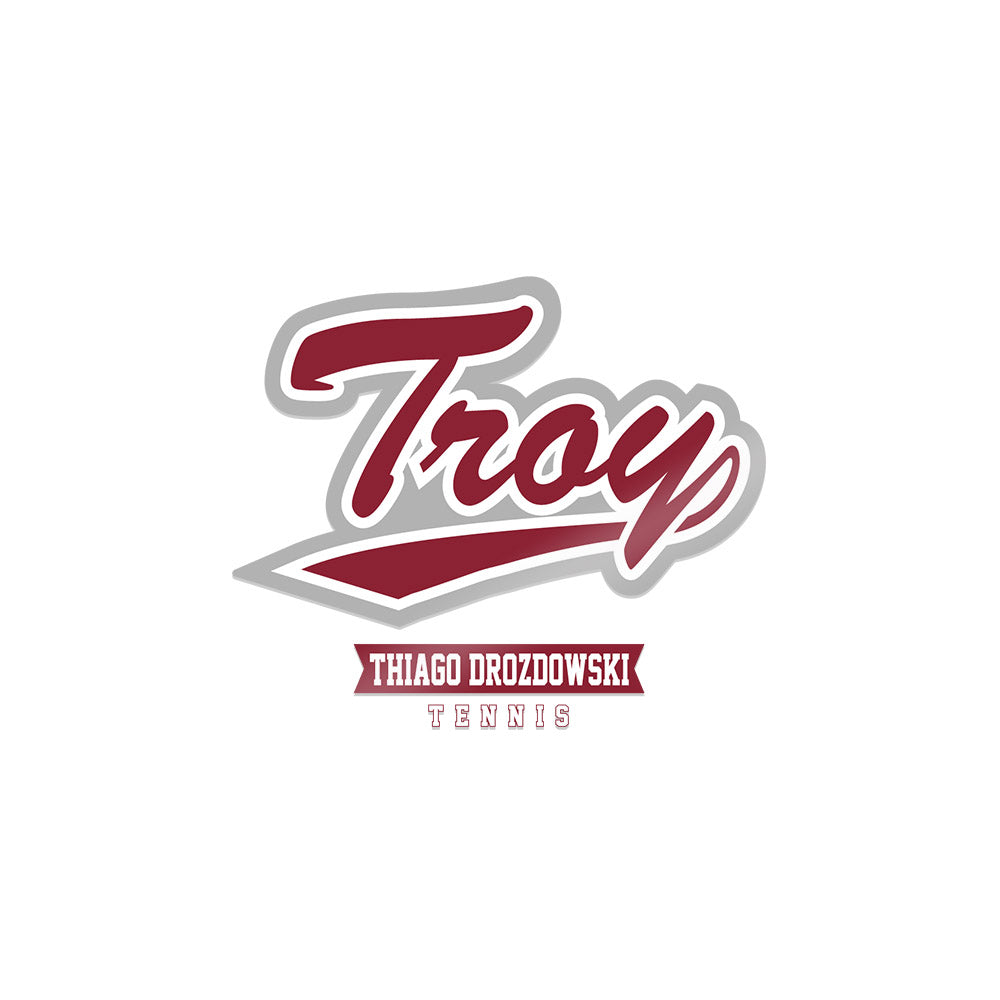 Troy - NCAA Men's Tennis : Thiago Drozdowski - Sticker-0