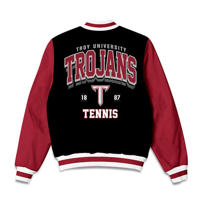 Troy - NCAA Men's Tennis : Thiago Drozdowski - Bomber Jacket-1