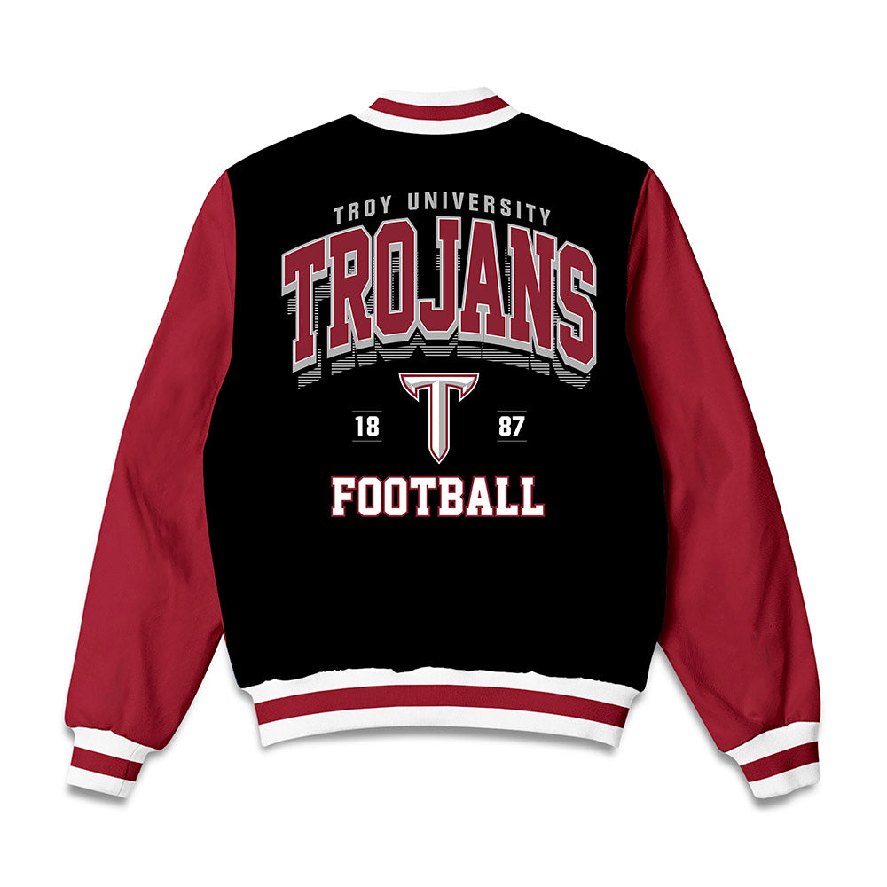 Troy - NCAA Football : Brendan Jackson - Bomber Jacket-1