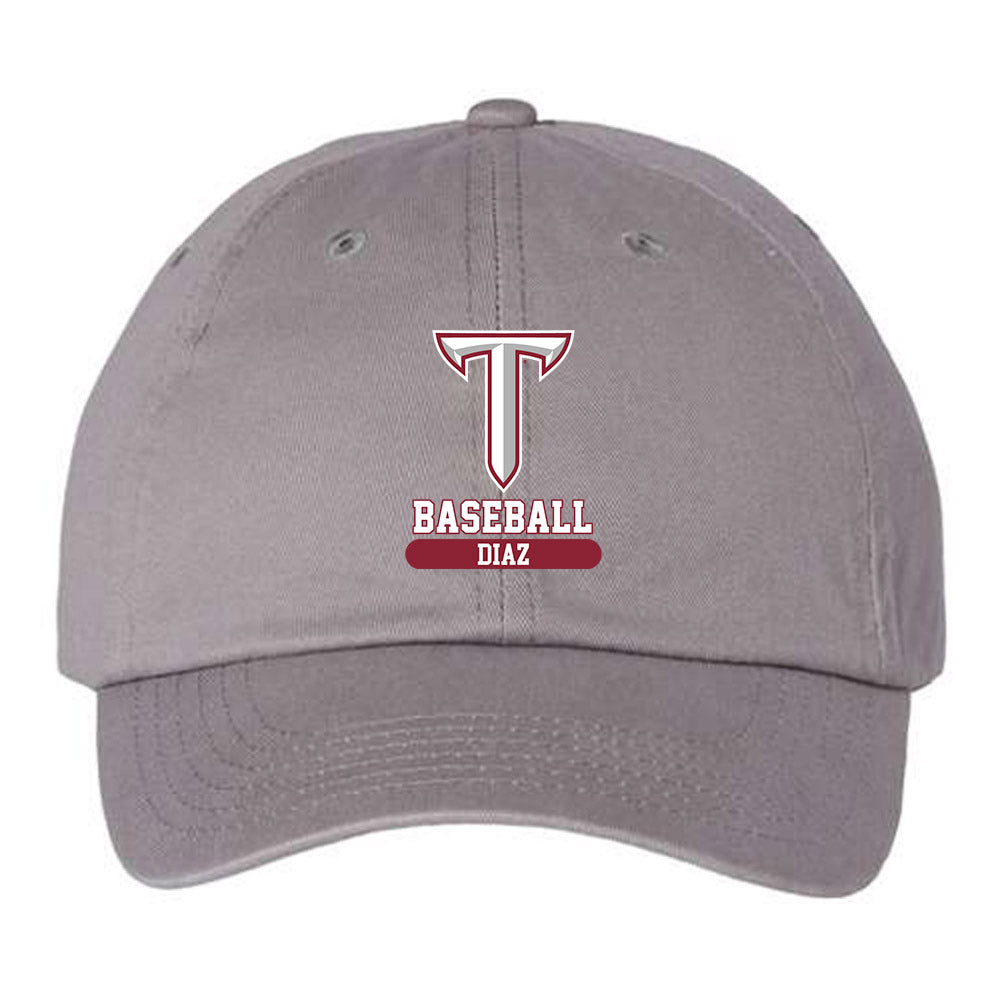 Troy - NCAA Baseball : Zaid Diaz - Dad Hat-0