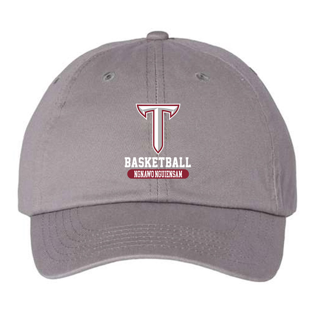Troy - NCAA Women's Basketball : Maeva de la Fortuna Ngnawo Nguiensam - Dad Hat-0