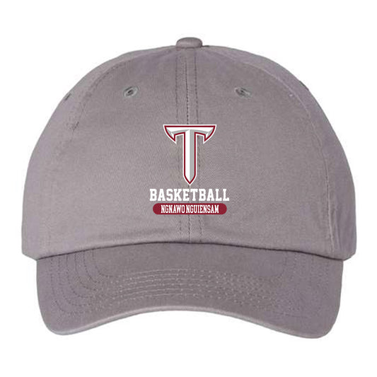 Troy - NCAA Women's Basketball : Maeva de la Fortuna Ngnawo Nguiensam - Dad Hat-0
