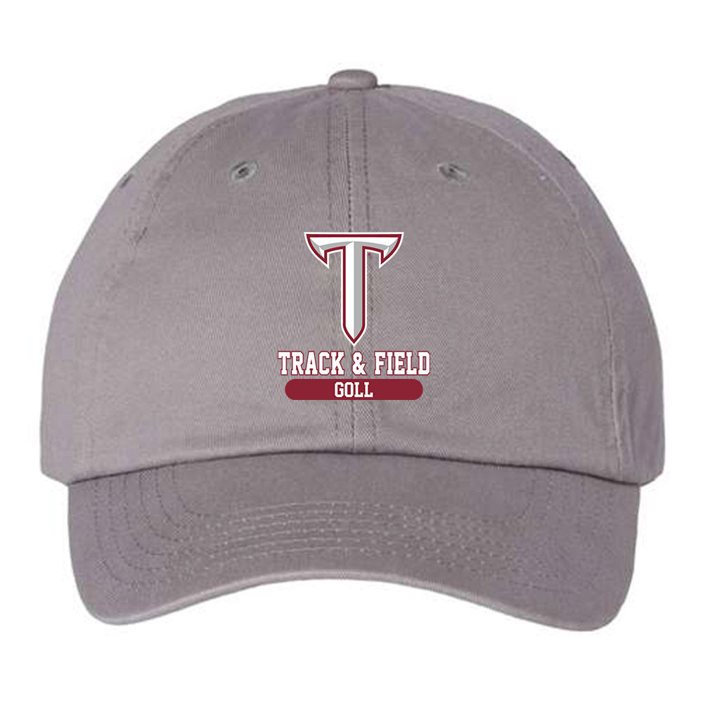Troy - NCAA Men's Track & Field : Derrick Goll - Dad Hat-0