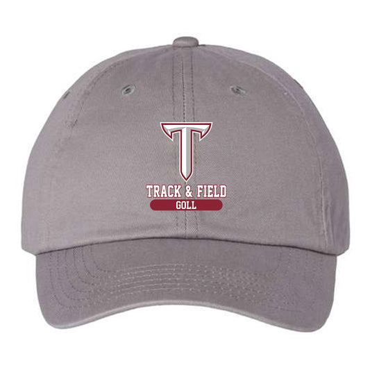 Troy - NCAA Men's Track & Field : Derrick Goll - Dad Hat-0