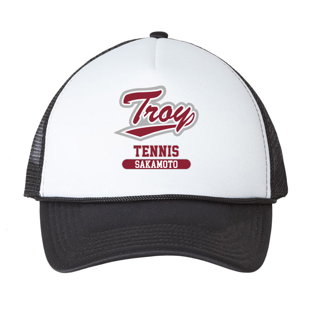 Troy - NCAA Men's Tennis : Hiiro Sakamoto - Trucker Hat-0