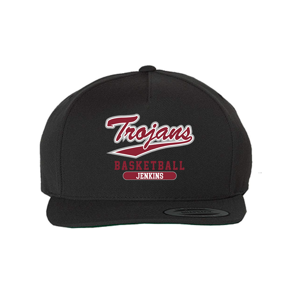 Troy - NCAA Women's Basketball : Emani Jenkins - Snapback Hat-0