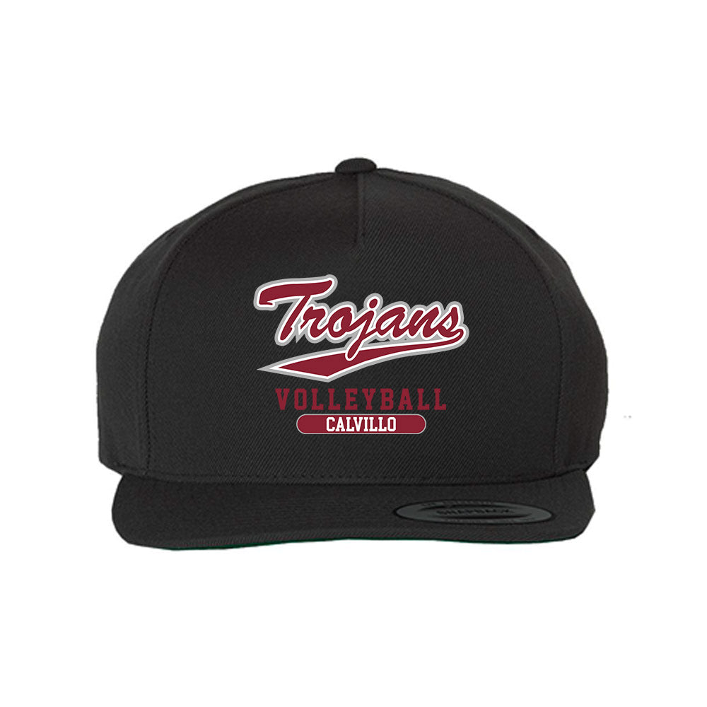 Troy - NCAA Women's Volleyball : Kalina Calvillo - Snapback Hat-0