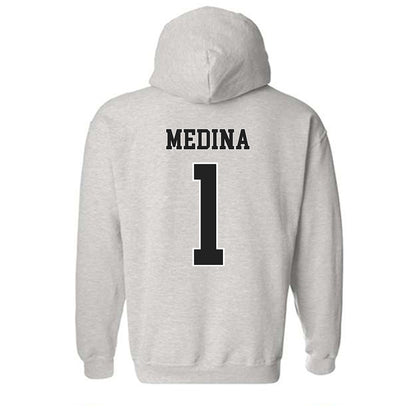 Troy - NCAA Football : Luis Medina - Classic Shersey Hooded Sweatshirt-1