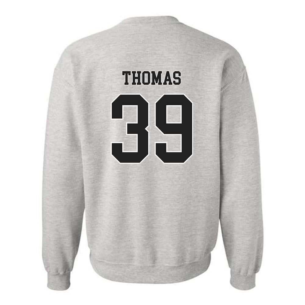 Troy - NCAA Football : JaQueraius Thomas - Classic Shersey Crewneck Sweatshirt-1