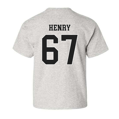 Troy - NCAA Football : Matt Henry - Classic Shersey Youth T-Shirt-1