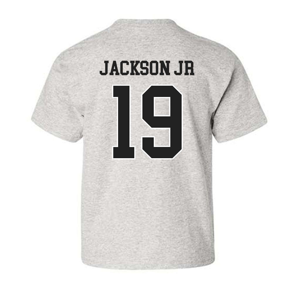 Troy - NCAA Football : DJ Jackson Jr - Classic Shersey Youth T-Shirt-1
