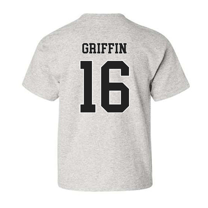 Troy - NCAA Football : Trashun Griffin - Classic Shersey Youth T-Shirt-1