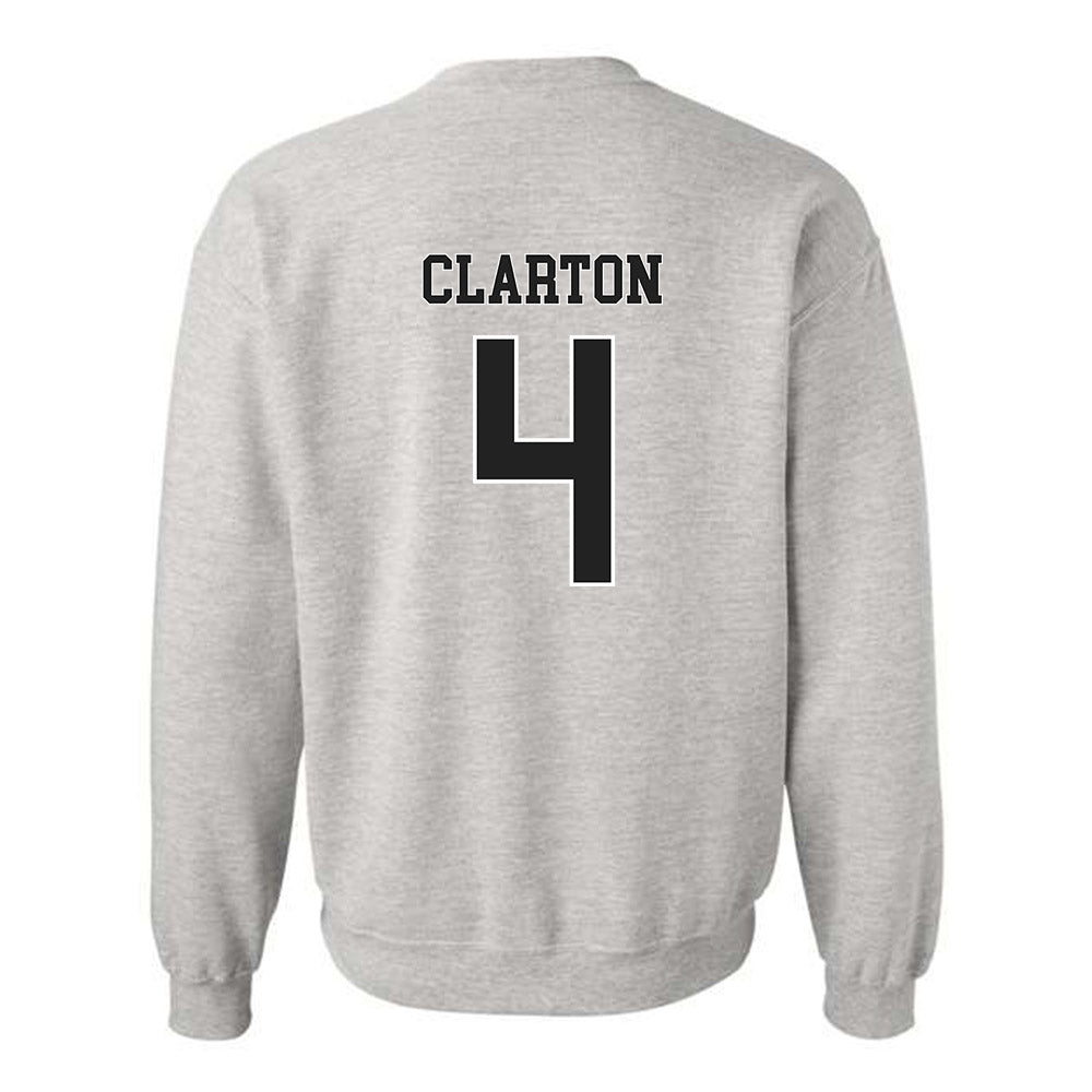 Troy - NCAA Men's Basketball : Emmanuel Clarton - Classic Shersey Crewneck Sweatshirt-1