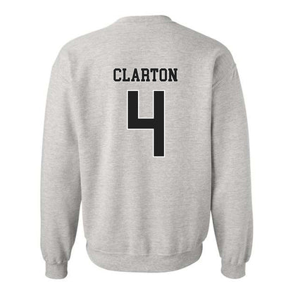 Troy - NCAA Men's Basketball : Emmanuel Clarton - Classic Shersey Crewneck Sweatshirt-1