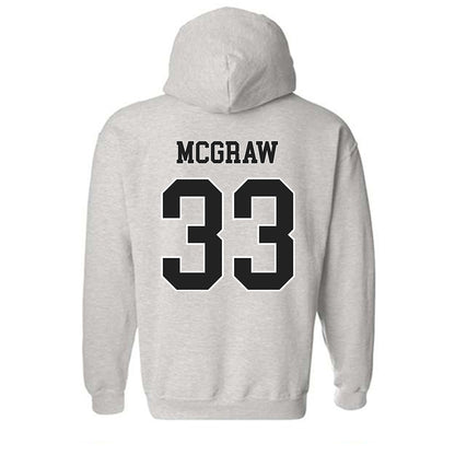 Troy - NCAA Baseball : Gregory McGraw - Classic Shersey Hooded Sweatshirt-1