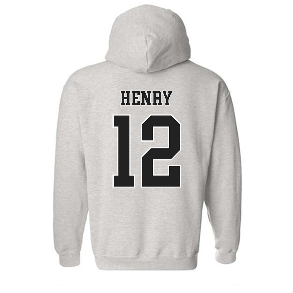 Troy - NCAA Football : Trent Henry - Classic Shersey Hooded Sweatshirt-1