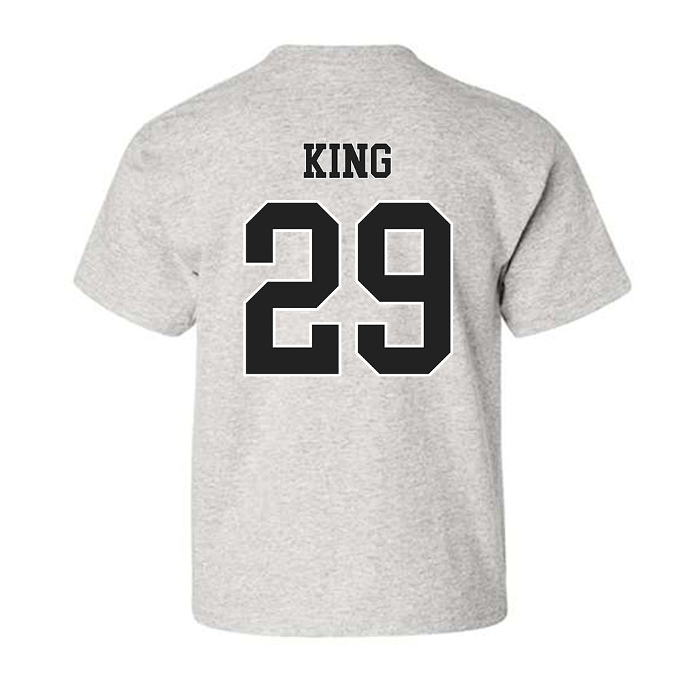 Troy - NCAA Baseball : Dylan King - Classic Shersey Youth T-Shirt-1