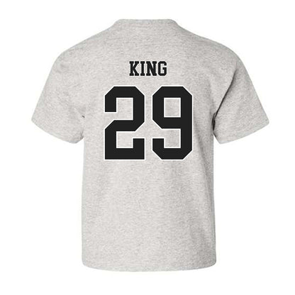 Troy - NCAA Baseball : Dylan King - Classic Shersey Youth T-Shirt-1
