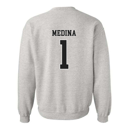 Troy - NCAA Football : Luis Medina - Classic Shersey Crewneck Sweatshirt-1