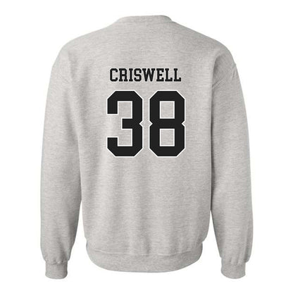 Troy - NCAA Baseball : Nate Criswell - Classic Shersey Crewneck Sweatshirt-1