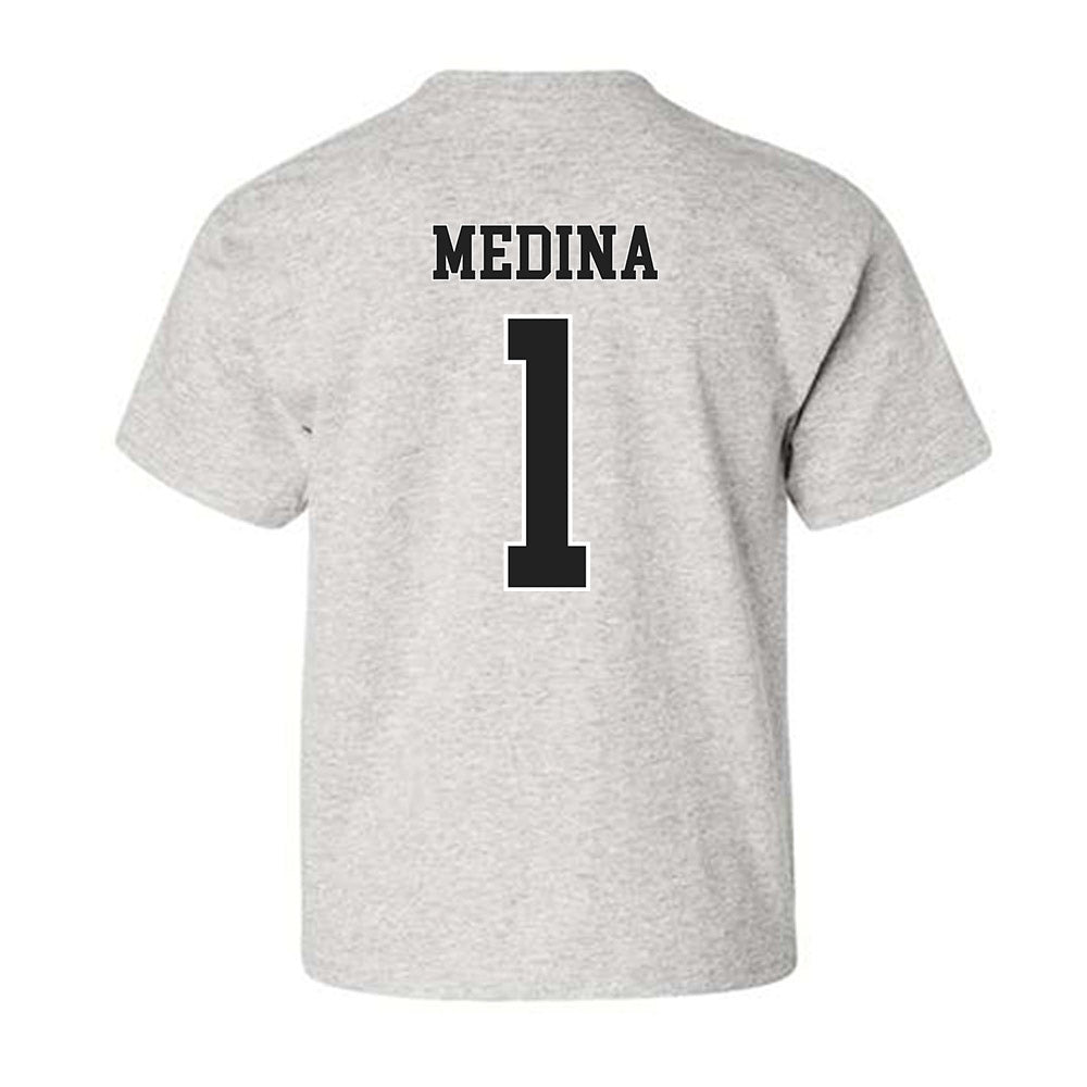 Troy - NCAA Football : Luis Medina - Classic Shersey Youth T-Shirt-1