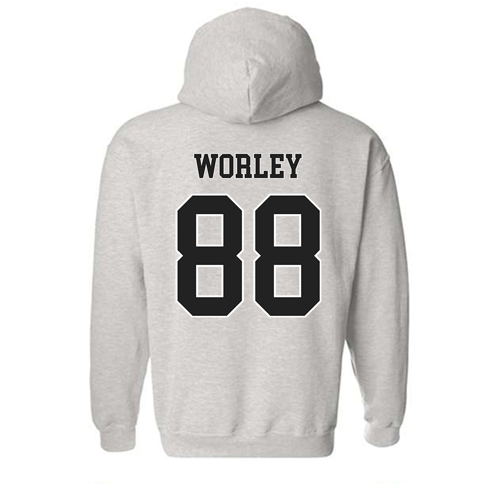 Troy - NCAA Football : Jackson Worley - Classic Shersey Hooded Sweatshirt-1