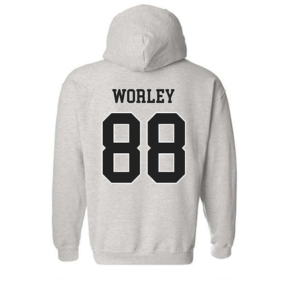 Troy - NCAA Football : Jackson Worley - Classic Shersey Hooded Sweatshirt-1