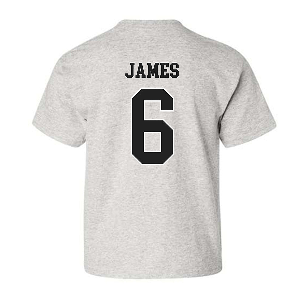 Troy - NCAA Football : Jack James - Classic Shersey Youth T-Shirt-1