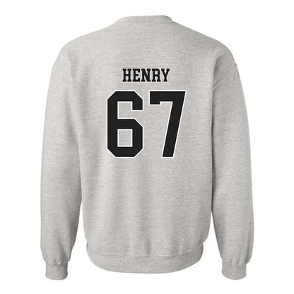Troy - NCAA Football : Matt Henry - Classic Shersey Crewneck Sweatshirt-1