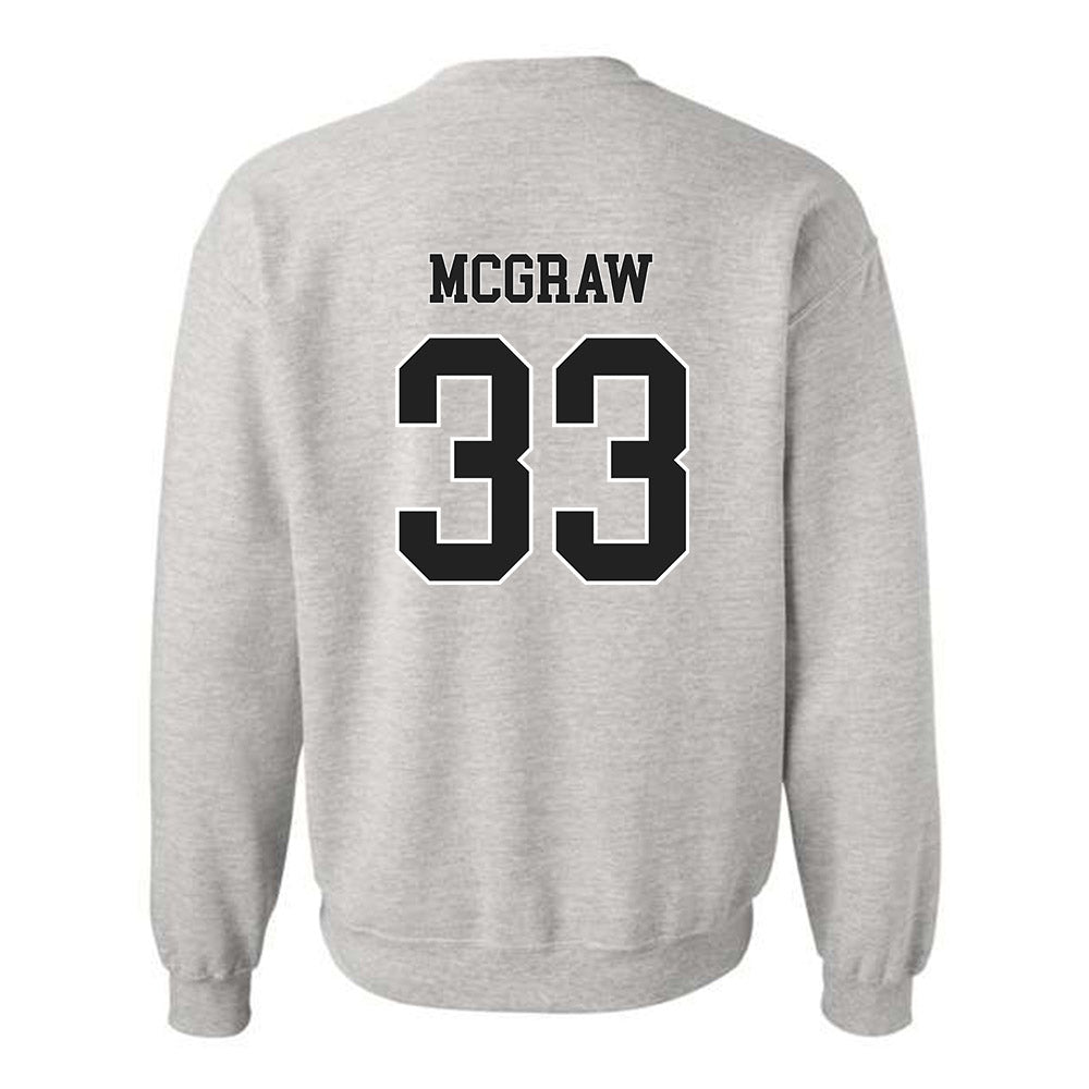 Troy - NCAA Baseball : Ty McGraw - Classic Shersey Crewneck Sweatshirt-1