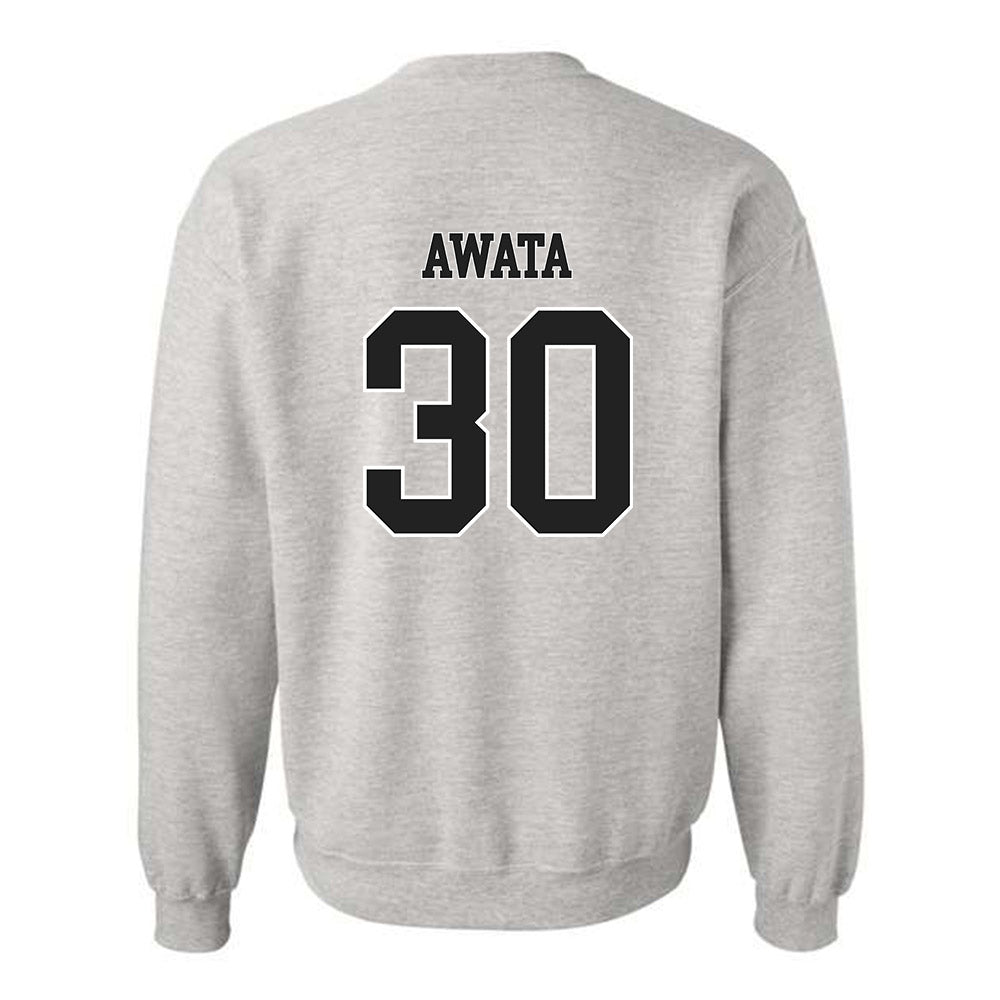 Troy - NCAA Men's Basketball : Hikaru Awata - Classic Shersey Crewneck Sweatshirt-1