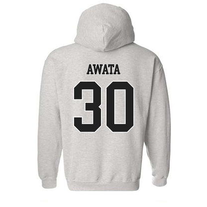 Troy - NCAA Men's Basketball : Hikaru Awata - Classic Shersey Hooded Sweatshirt-1