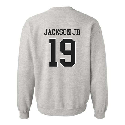 Troy - NCAA Football : DJ Jackson Jr - Classic Shersey Crewneck Sweatshirt-1