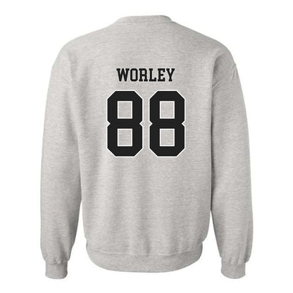Troy - NCAA Football : Jackson Worley - Classic Shersey Crewneck Sweatshirt-1