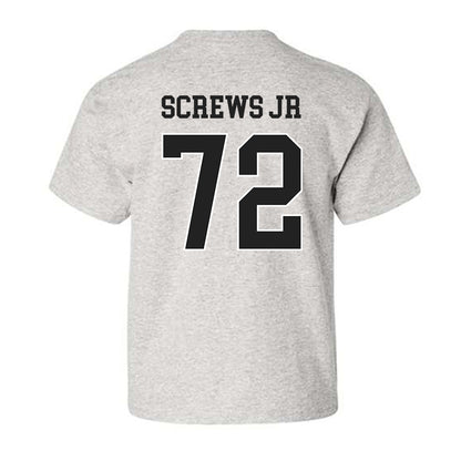 Troy - NCAA Football : Patrick Screws Jr - Classic Shersey Youth T-Shirt-1