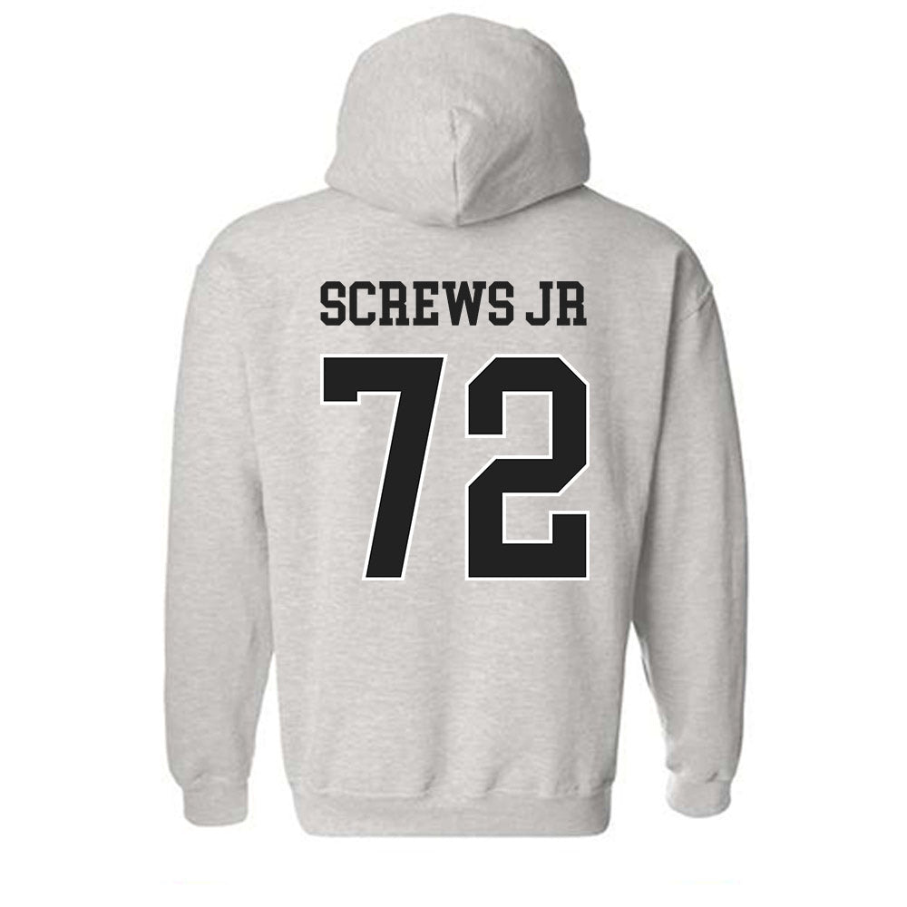 Troy - NCAA Football : Patrick Screws Jr - Classic Shersey Hooded Sweatshirt-1