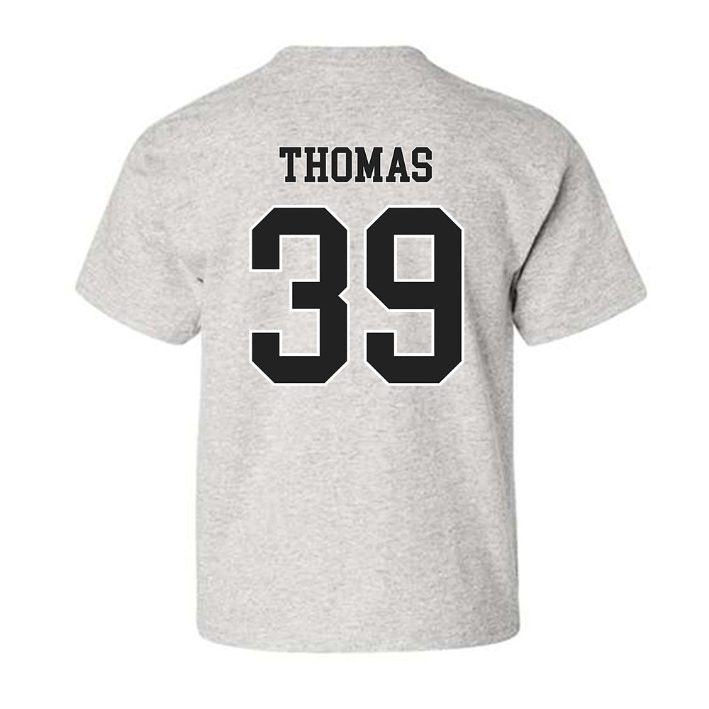 Troy - NCAA Football : JaQueraius Thomas - Classic Shersey Youth T-Shirt-1